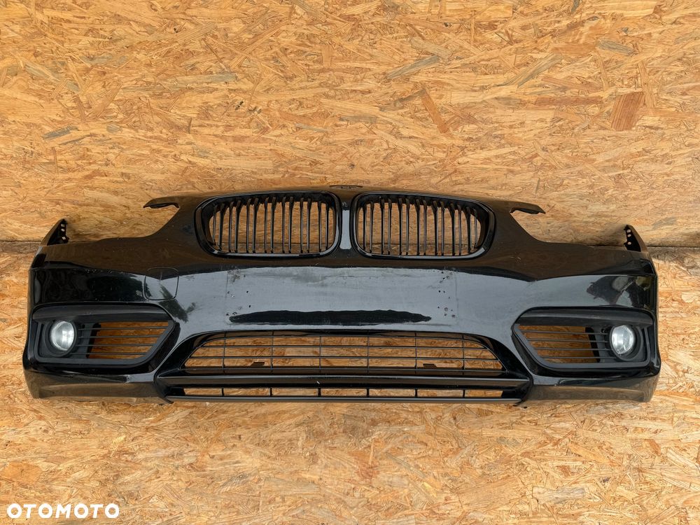 ZDERZAK PRZÓD PRZEDNI BMW 1 I F20 LIFT LCI 15+ SPRYSKIWACZE KRATKA NERKA HALOGEN STELAŻ 7371736 7371740 7371739 ORYGINAŁ - 1
