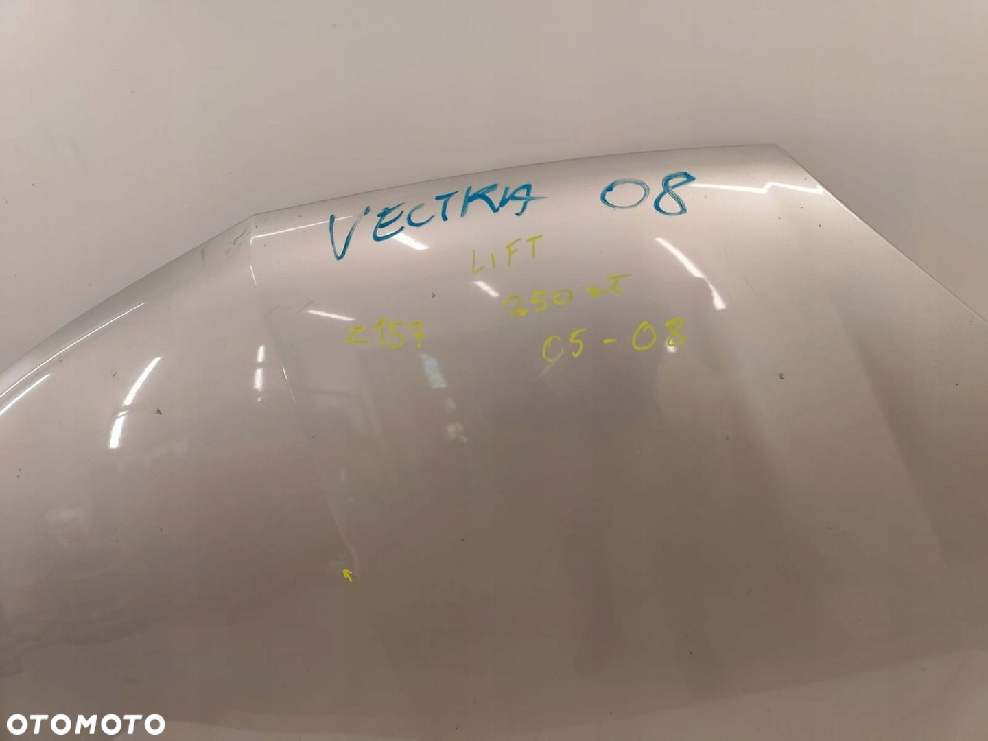 Opel Vectra c lift 05-08 MASKA POKRYWA SILNIKA KOD LAKz157 - 3