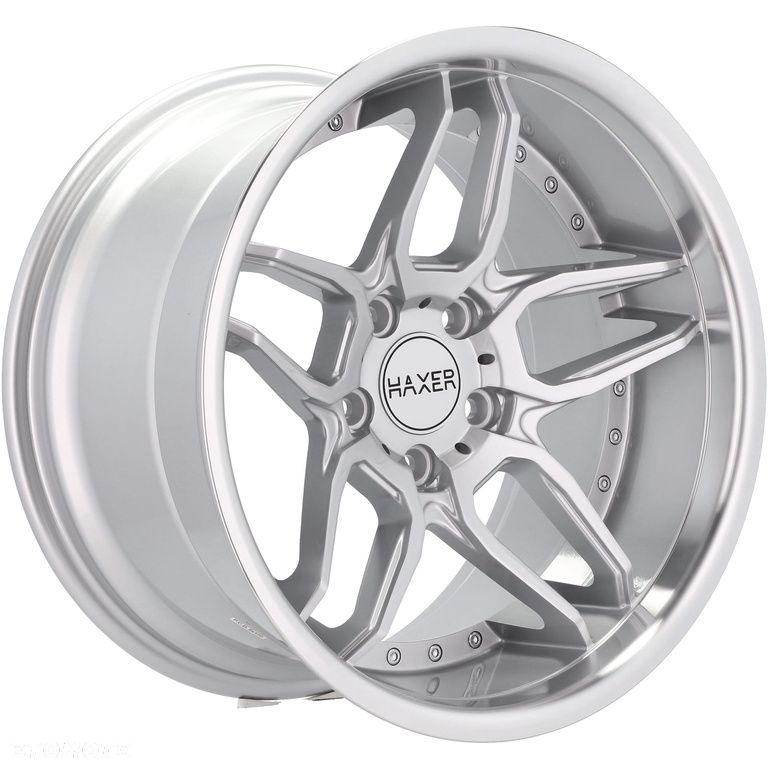 4x Felgi 18 m.in. do BMW Seria 3 e36 e46 5 e39 e60 e61 6 E63 E64 7 E38 Poler Rant - SSA01 (HX030) - 8