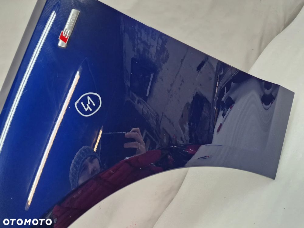 AUDI A4 B9 LIFT 19- LEWY BŁOTNIK PRZEDNI PRZÓD , NR AUKCJI BŁ41 - 4
