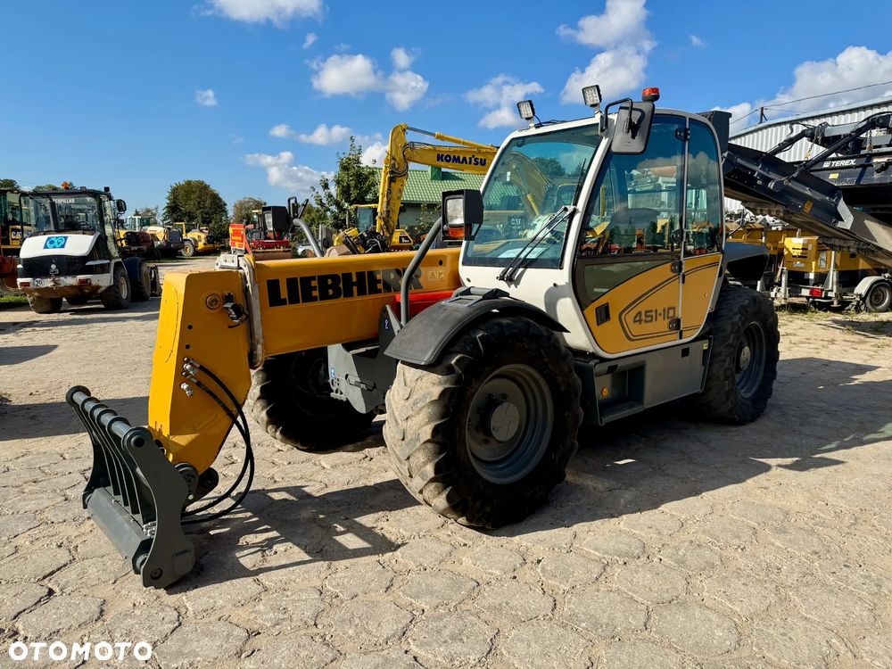 Liebherr ładowarka teleskopowa TL451-10, KLIMA, ładowność 5t, Import Niemcy - 3