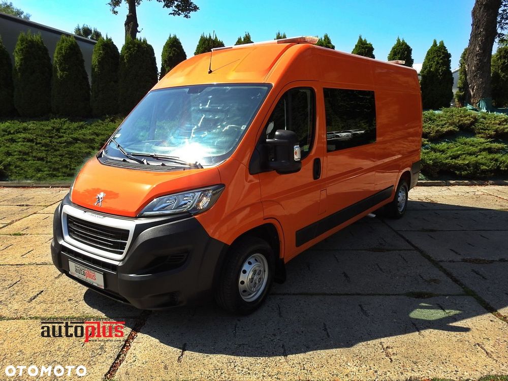 Peugeot BOXER FURGON BRYGADÓWKA  7 MIEJSC KLIMATYZACJA  120KM - 2