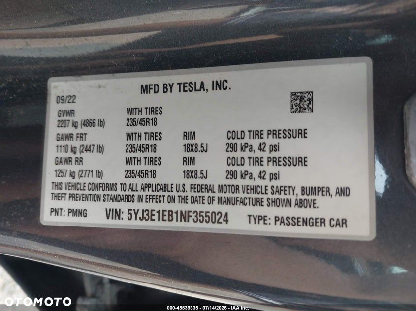 Tesla Model 3 Langstreckenbatterie Allradantrieb Dual Motor - 16