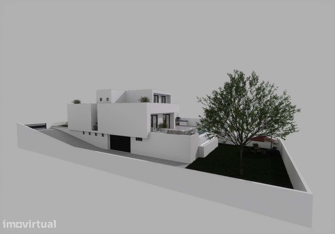 Algarve Ferragudo Zona nobre terreno proj. aprov. moradia V4 + piscina - Grande imagem: 4/5