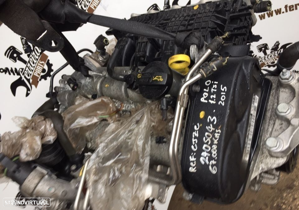 Motor VW Polo 1.2 TSI de 2015 REF: CJZC - 5