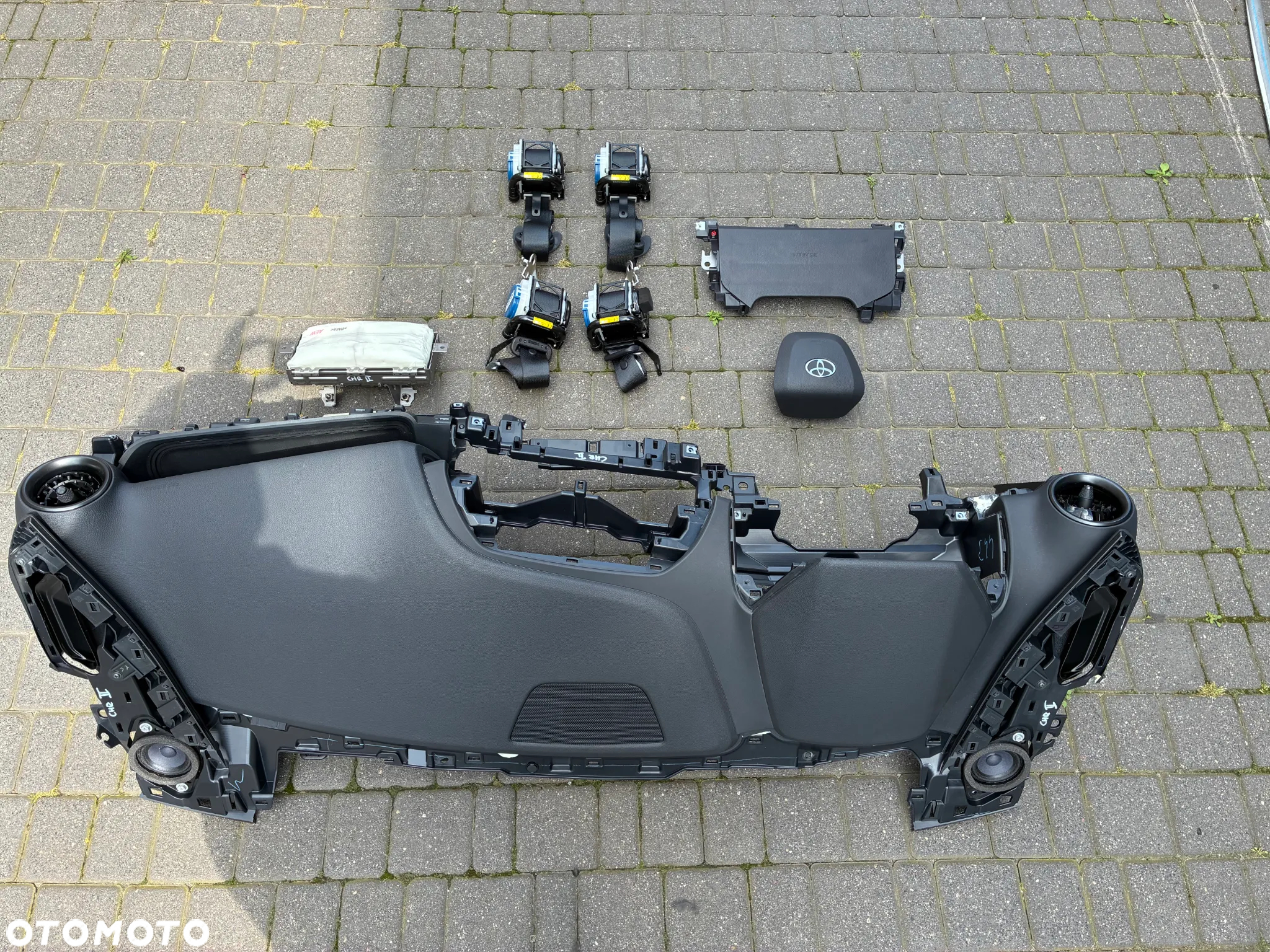 TOYOTA CHR II NOWY MODEL DESKA KONSOLA PODUSZKI PASY AIRBAG - 6