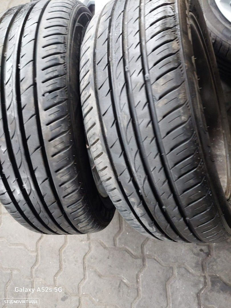 Jantes Opel R16 com pneus 195/55 furação 4x100 - 8