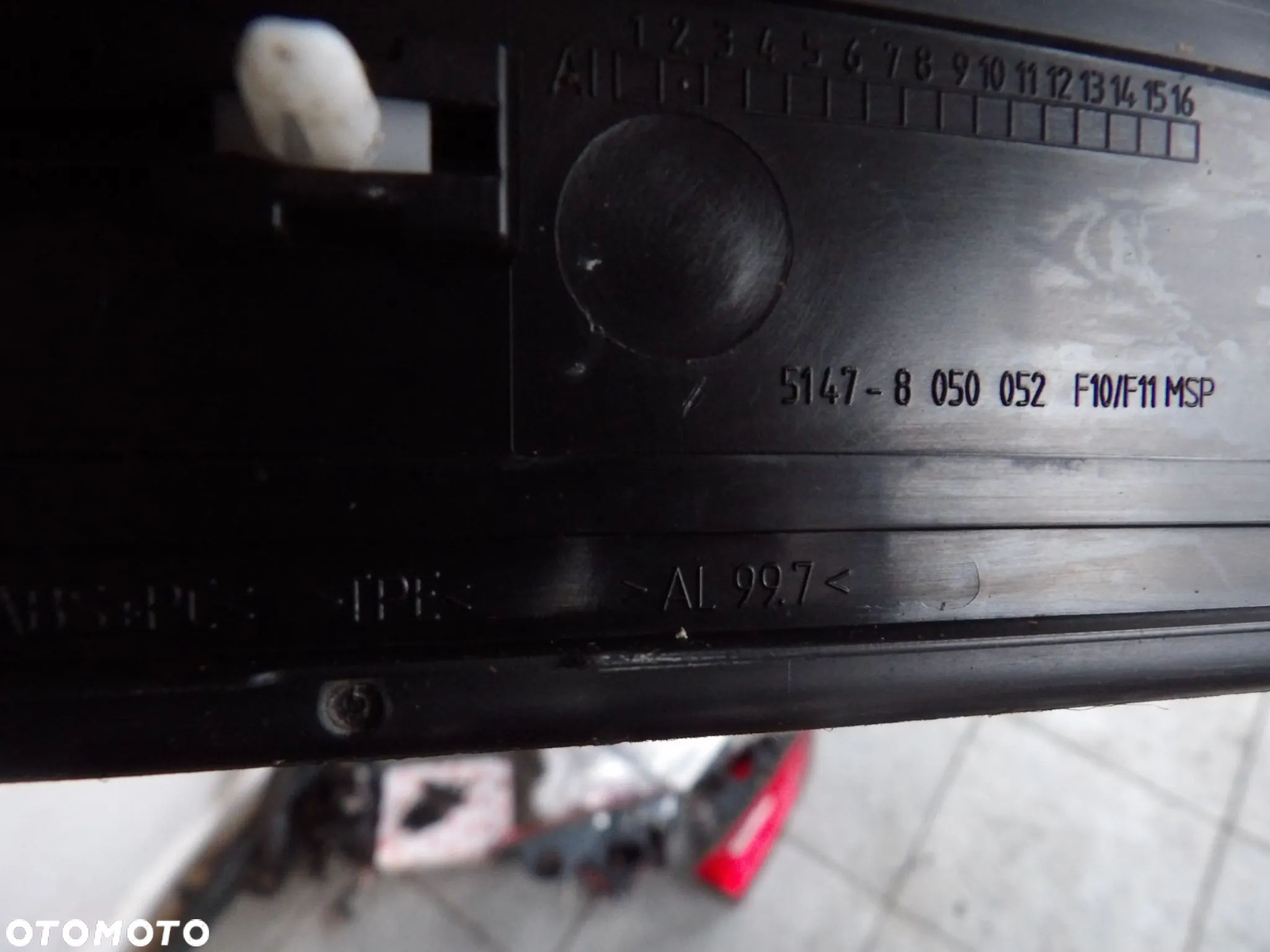 BMW - F10 - LISTWY PROGOWE - M PAKIET - KOMPLET - 8050045  8050046  8050047  8050052 - 5