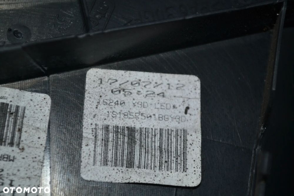 VW UP SEAT MII SKODA CITYGO LUSTERKO ZEWNĘTRZNE LEWE ELEKTRYCZNE 7+2 PIN LY3D 1S1857501BG EUROPA - 4