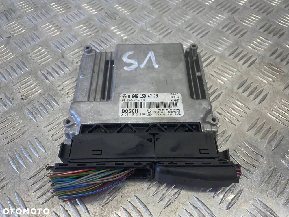 MODUŁ STEROWNIK SILNIKA MERCEDES SPRINTER W906 A6461504779 0281012046 - 1