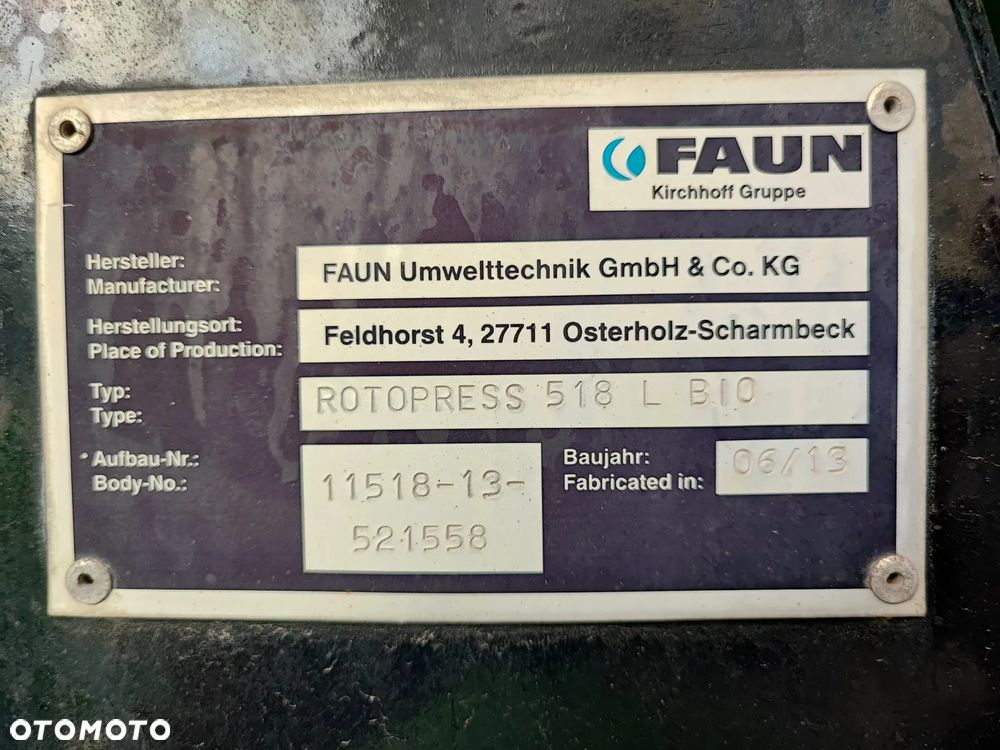 Scania P280 śmieciarka do BIO ROTOPRESS 20m3 EURO 6 - 8