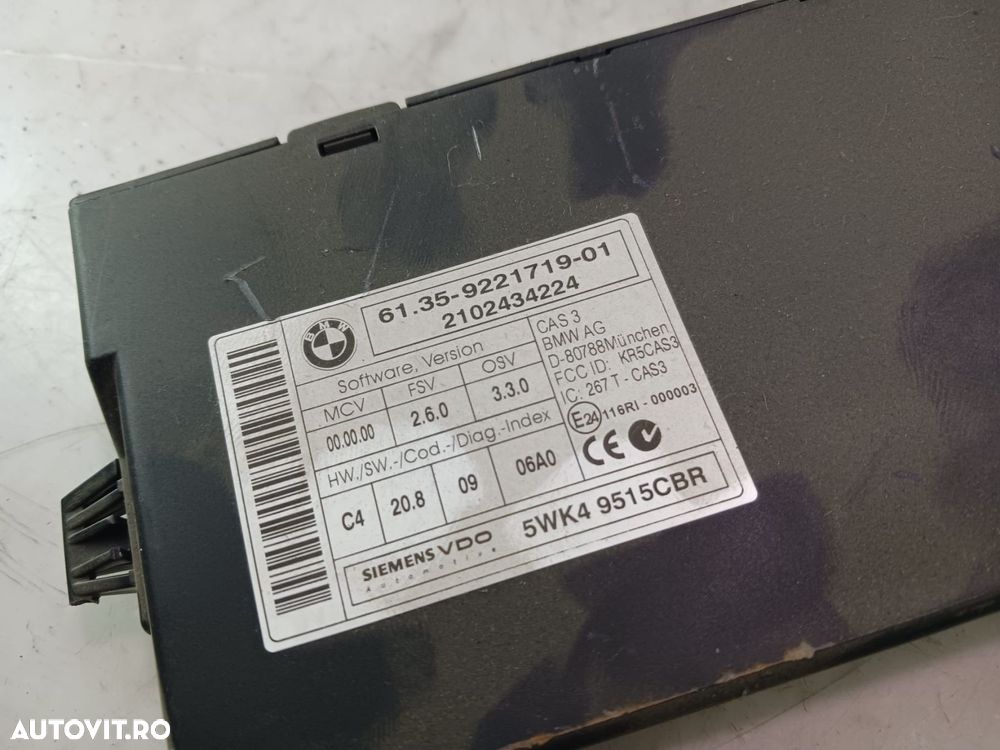 Calculator confort 9221719-01 Mini Clubman R55 [facelift] [2010 - 201 - 2