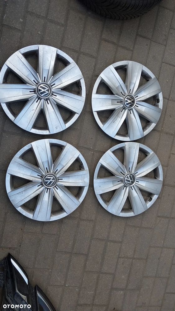 Kołpaki VOLKSWAGEN OE Oryginalne 16" Srebrne 2GA601147a - 1