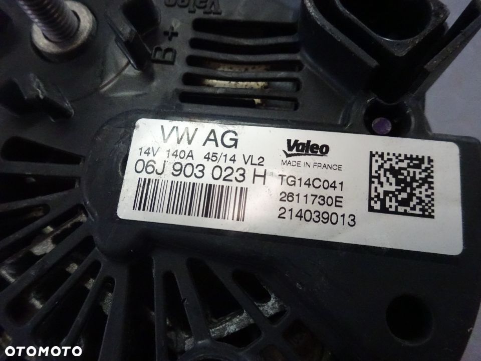 06J903023H Alternator Audi A6 Vw Skoda Seat Czesci - 2