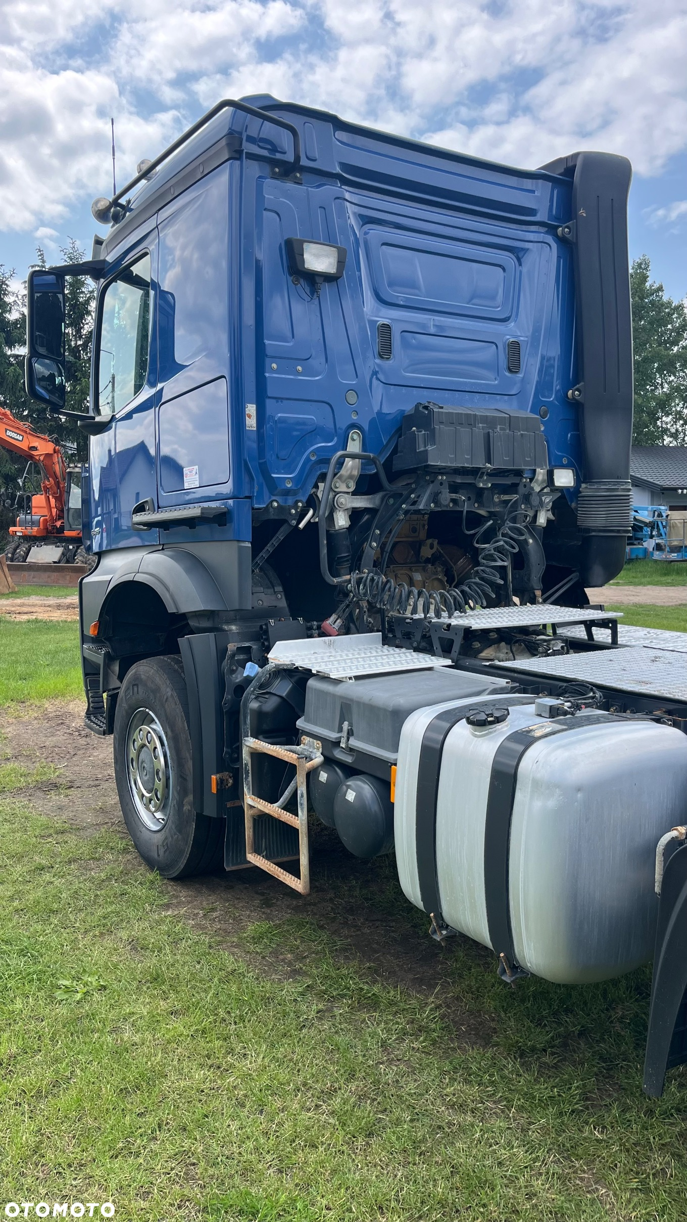 Mercedes-Benz AROCS 1845 Stały Napęd Na Wał, Hydraulika Do Wywrotki, Z Niemiec, Zawieszenie Tył Poduszka (Nie Had Nie Hydrodrive) Blokady Mostów 4x4 Na Wał Super Stan Z Niemiec - 11