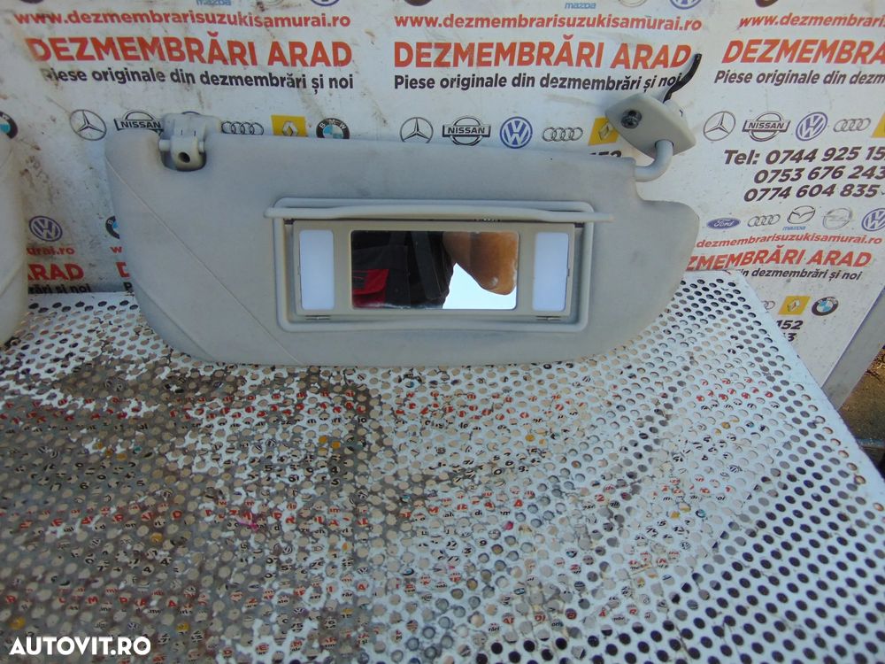 Parasolare Peugeot 307cc cabrio set - 2
