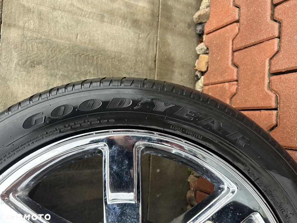 CADILLAC ESCALADE III 6,2 V8 2006-2014 FELGI ALUMINIOWE ALUFELGI 22" CHROM CHROMOWANE KOŁA LETNIE 285/45R22 - 12