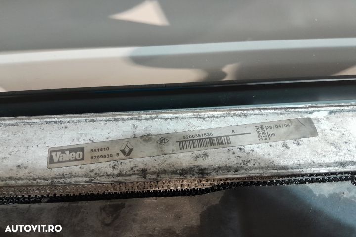 Radiator apa racire motor SET 8200357536  / 876963Q  / 8200151465 Ren - 4