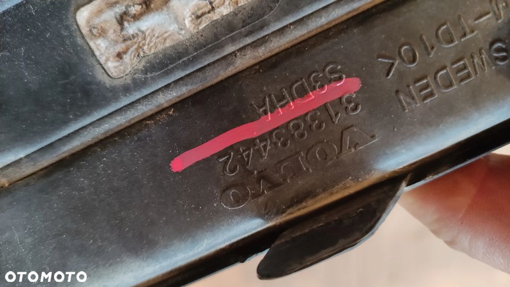 Prawa kratka zderzaka Volvo XC90 II 31383442 - 2