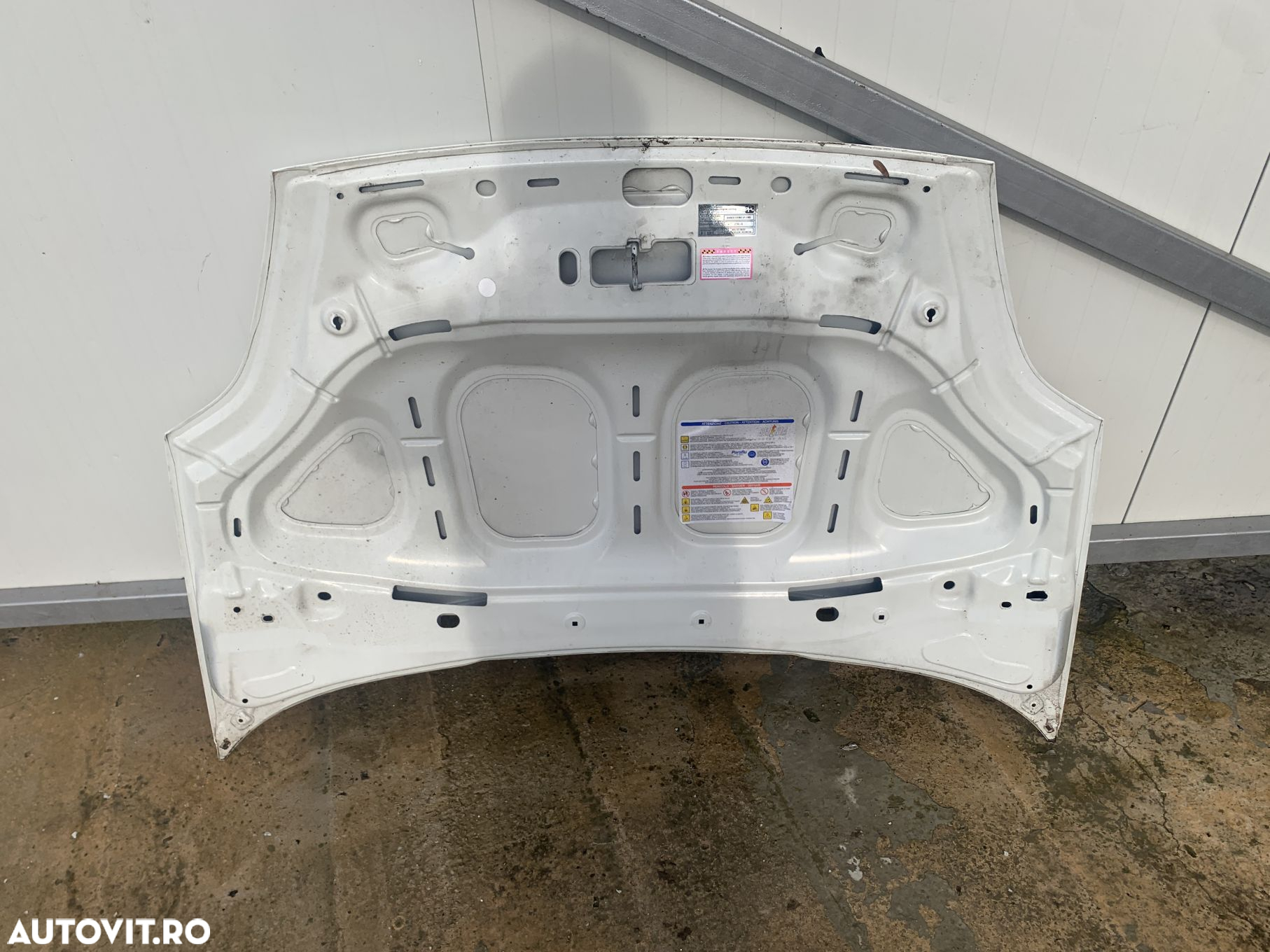 Capota motor, Fiat Grande Punto, 2005, 2006, 2007, 2008, 2009, 2010, 2011, 2012, 2013, 2014, 2015. - 7
