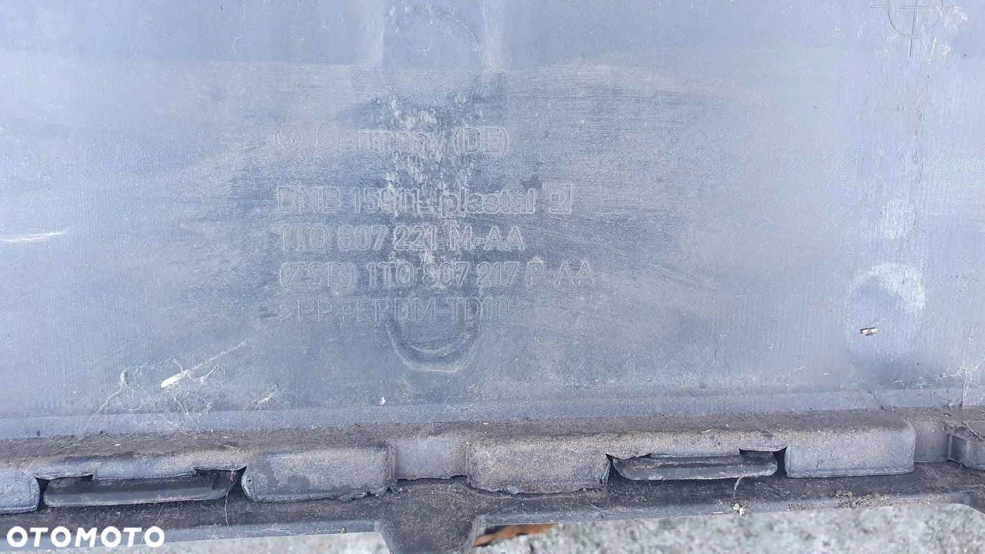 Volkswagen Touran 1 I 1T0 lift 10-15 Caddy 2k zderzak przedni przód $ - 11