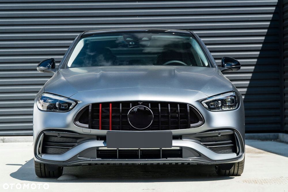 mercedes c-class w206 2021-25 grill panamericana gt brabus czarny z ka - 2