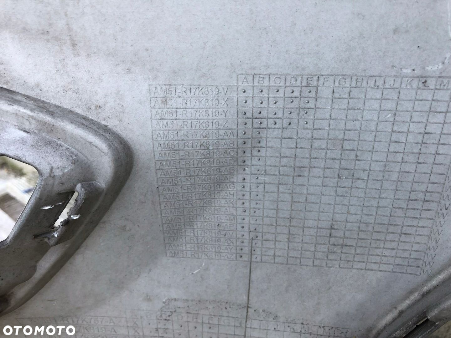 ZDERZAK PRZÓD PRZEDNI FORD C-MAX MK2 II 2 2010- AM51-R17K757-A ORYGINA CAŁY - 7