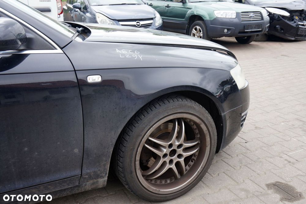 MASKA ZDERZAK BŁOTNIKI LAMPY A6 C6 LZ9Y  AUDI 2004-2008 CZARNY PRZÓD KOMPLETNY - 15