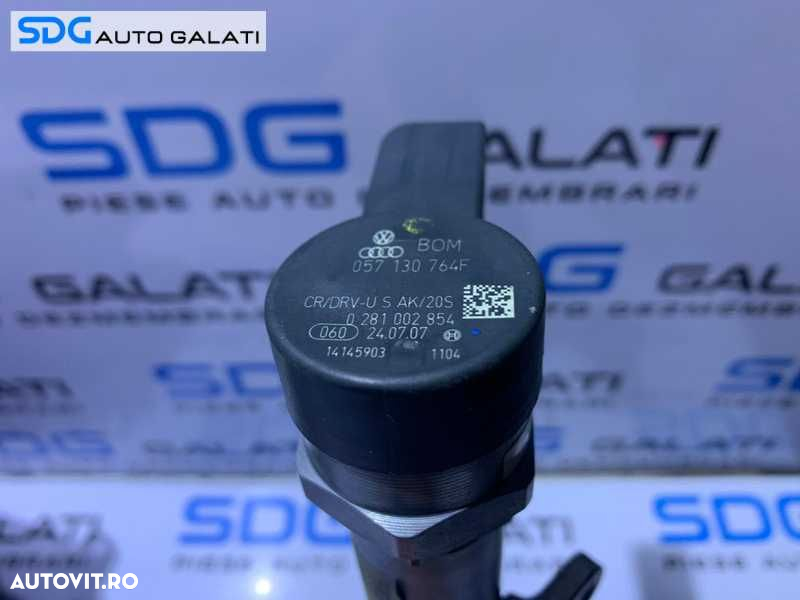 Rampa Presiune Injectoare cu Senzor Regulator VW Touareg 3.0 TDI V6 BKS BUN 2006 - 2010 Cod 059130090AG 057130764F 0281002854 - 7
