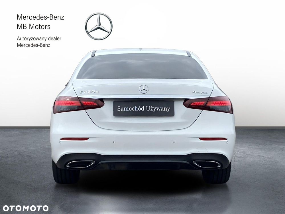 Mercedes-Benz Klasa E 220 d 4-Matic AMG - 5