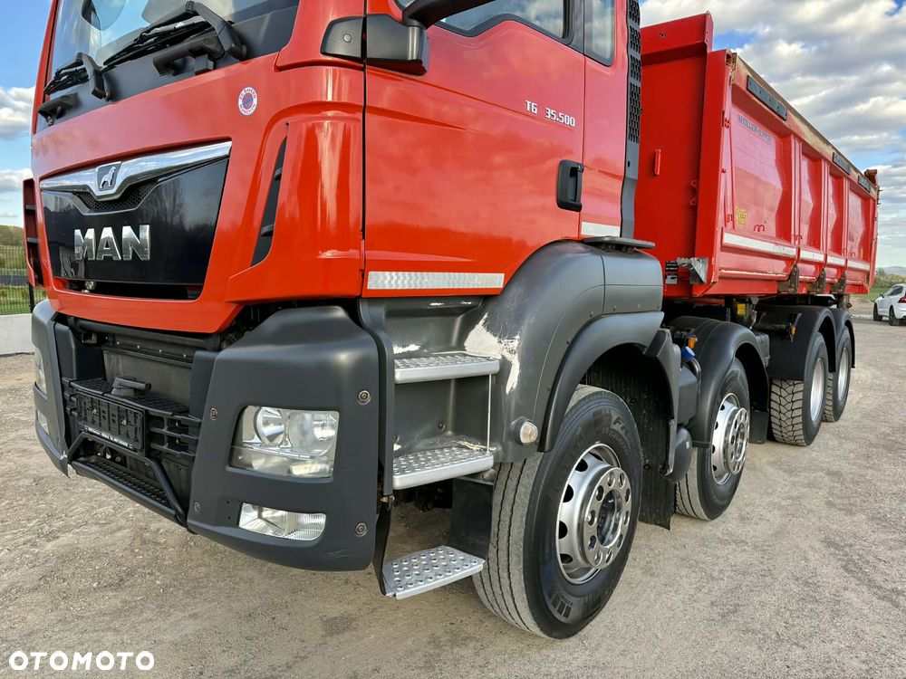 MAN TGS 35.500 *8X4, WYWROTKA, BORDMATIC, MEILLER KIPPER, EURO 6, 330TYŚ PRZEBIEGU* - 13