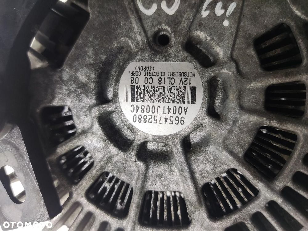 ALTERNATOR CITROEN C5 III X7 2.0 HDI 2008-2011 9654752880 - 5