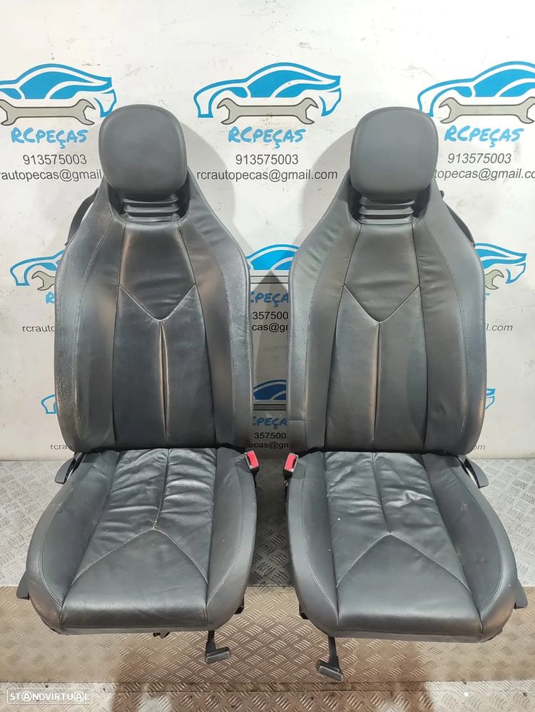 Conjunto Bancos Frente Frontais Pele Mercedes Benz SLK R171 - 8