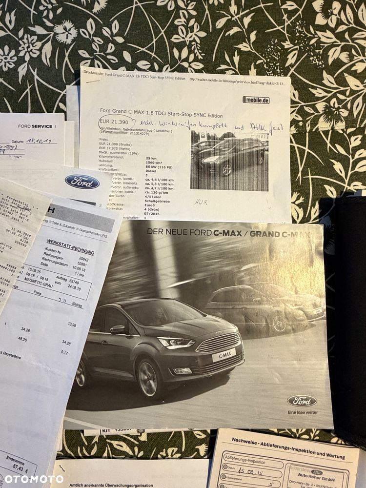 Ford Grand C-MAX 1.6 TDCi Start-Stop-System Titanium - 36