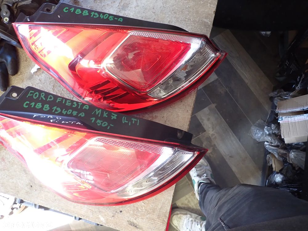 FORD FIESTA MK7 LAMPA LEWA TYŁ C1BB13405A - 3