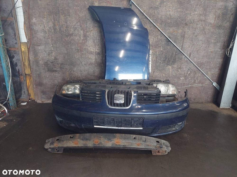 KOMPLETNY PRZÓD MASKA ZDERZAK PAS PRZEDNI LAMPY SEAT ALHAMBRA MK1 LIFT LB5N - 1