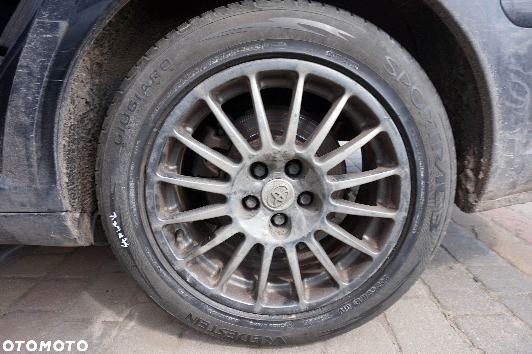KOŁA FELGI ALUFELGI AVENSIS II T25 LIFT 16 5X114.3  16 5X114.3 TOYOTA 2006-2009 - 3