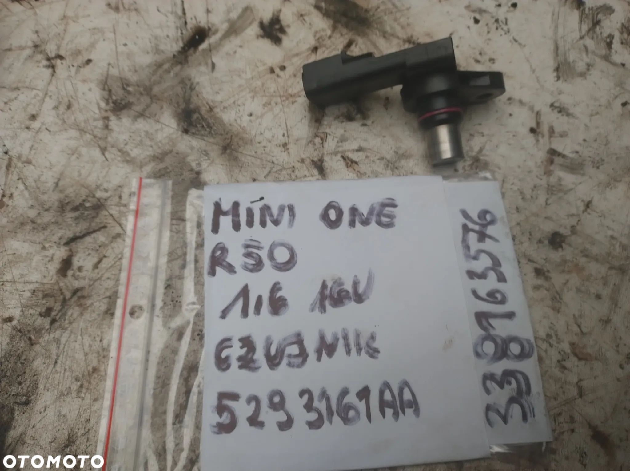 MINI ONE 1,6 16V R50 Czujnik położenia wału 5293161AA - 1