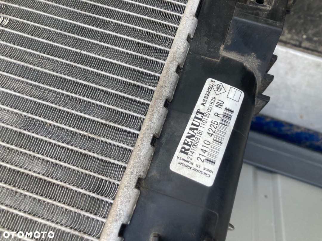 DACIA DUSTER 2 II 1.5 DCI ad blue adblue DOKKER LODGY 1.5 DCI ADBLUE AD BLUE CHŁODNICA WODY KLIMATYZACJI INTERCOOLER CHŁODNICE KOMPLET CHŁODNIC - 7