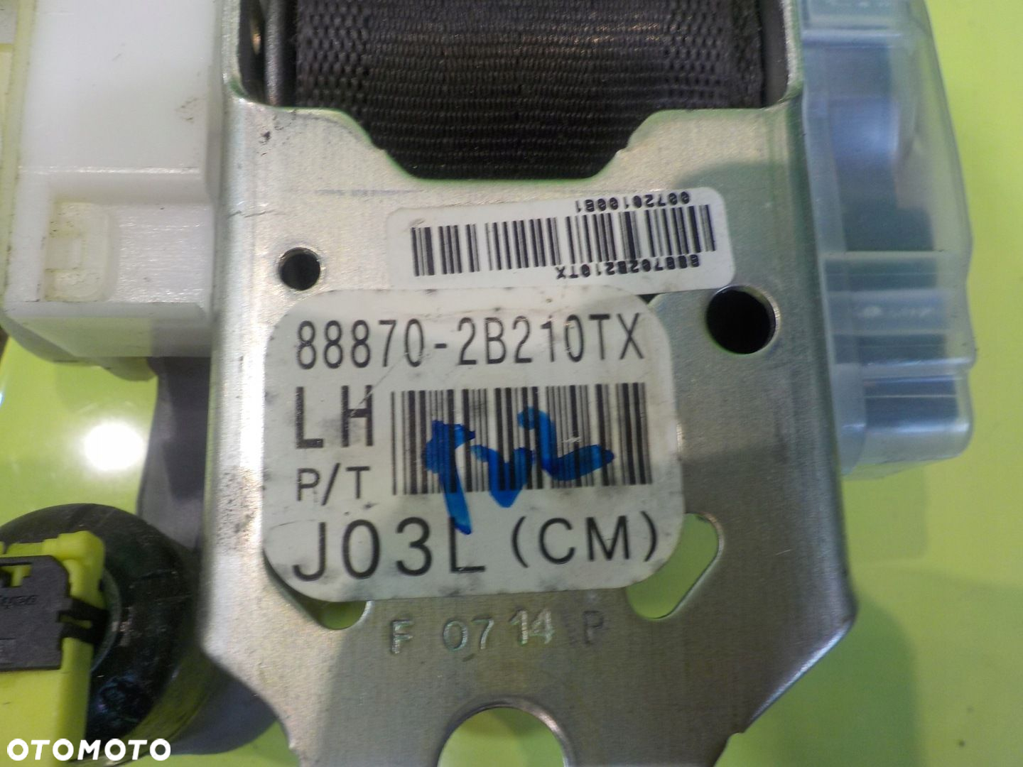 HYUNDAI SANTA FE II LIFT 11r pas bezpieczenstwa lewy przod 88870-2B210TX - 4