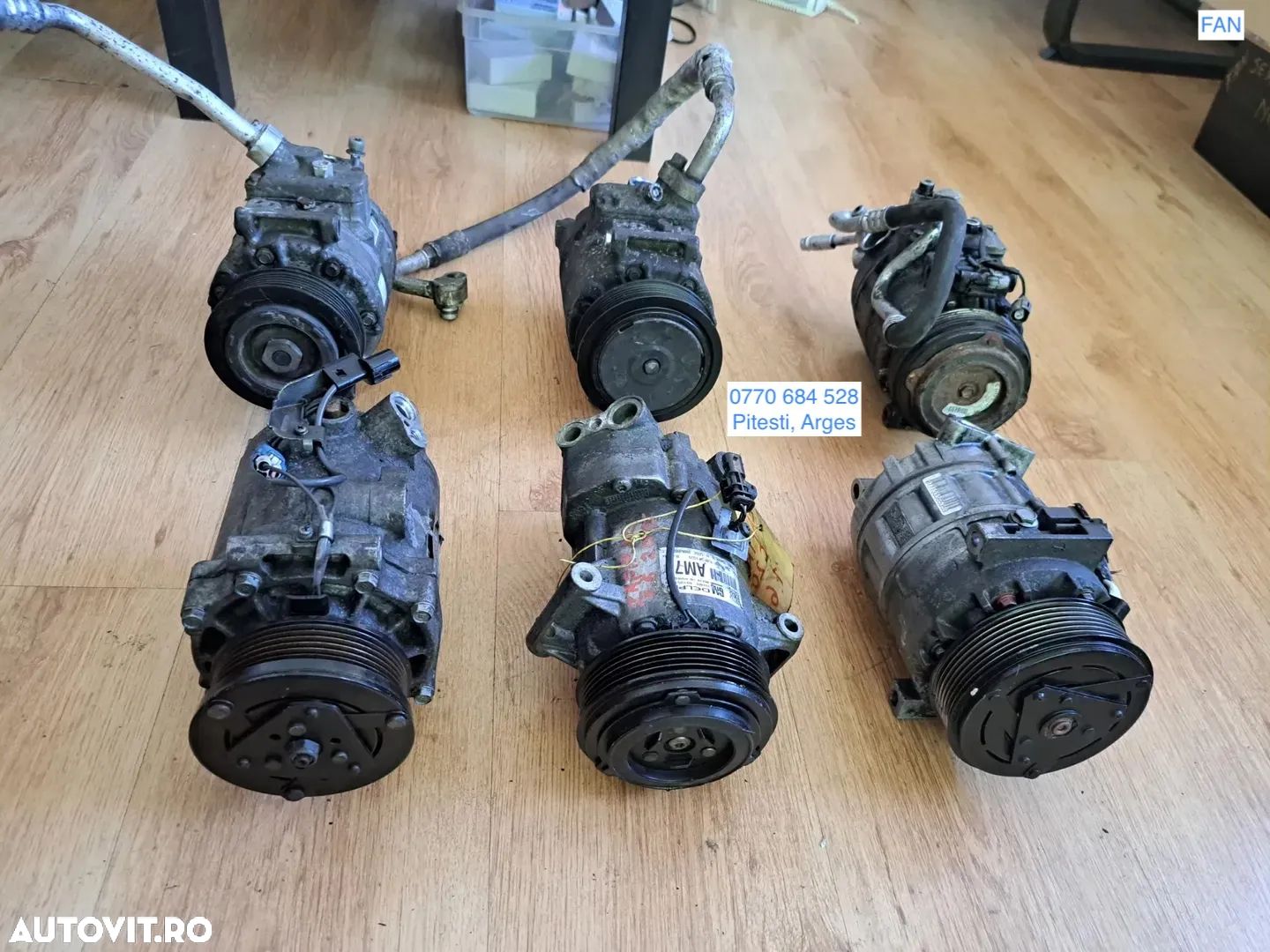 Compresor ac clima volkswagen amarok golf EOS Touran bmw mitsubishi outlander lancer opel astra zafira meriva renault laguna trafic koleos nissan x-trail - 1