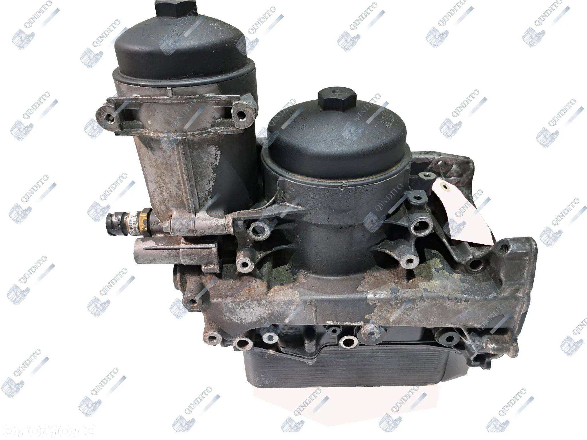 OBUDOWA FILTRA OLEJU RENAULT MIDLUM DXI 7 Z CHŁODNICZKA - 1