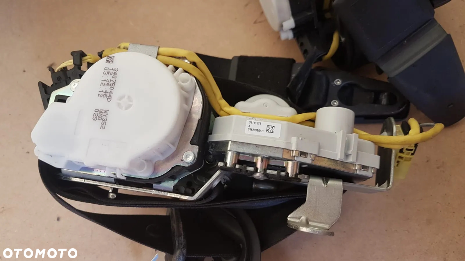 AUDI A6 4G9 PASY BEZPIECZEŃSTWA Z NAPINACZEM  PRZÓD TYŁ PRAWY LEWY 4G8857706E 4G8857705C SPRAWNE - 2