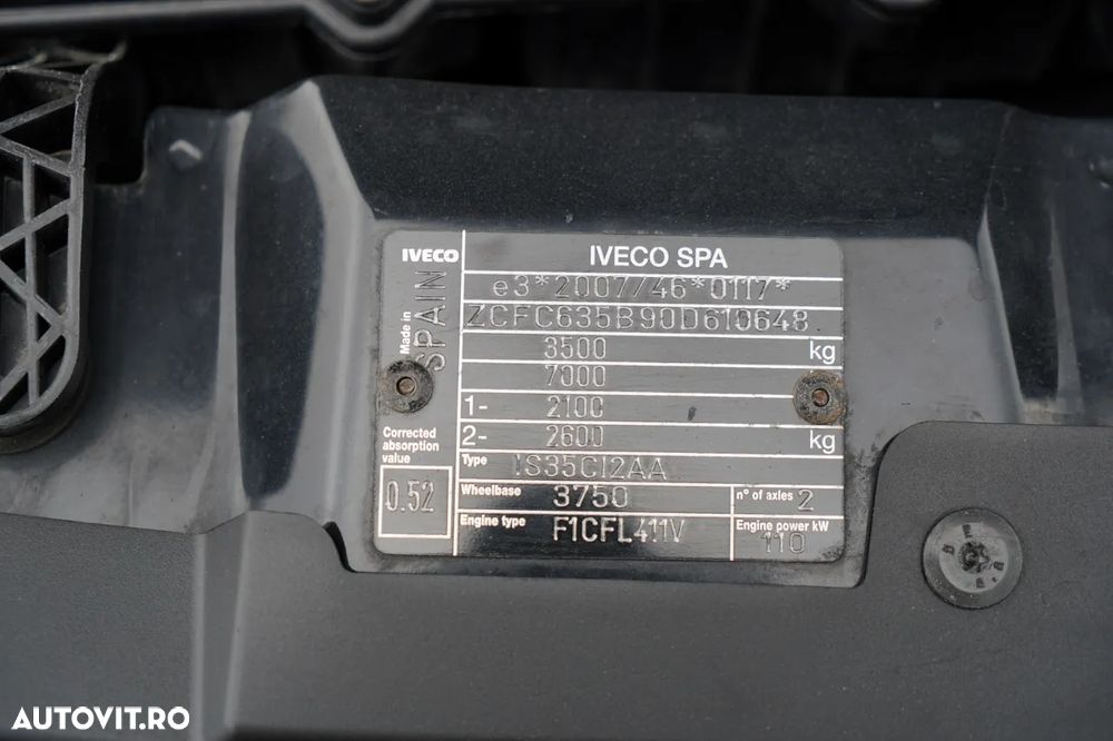 Iveco DAILY 35-150 / BASCULATOR SPATE / DUBLU / IMPORTAT - 37