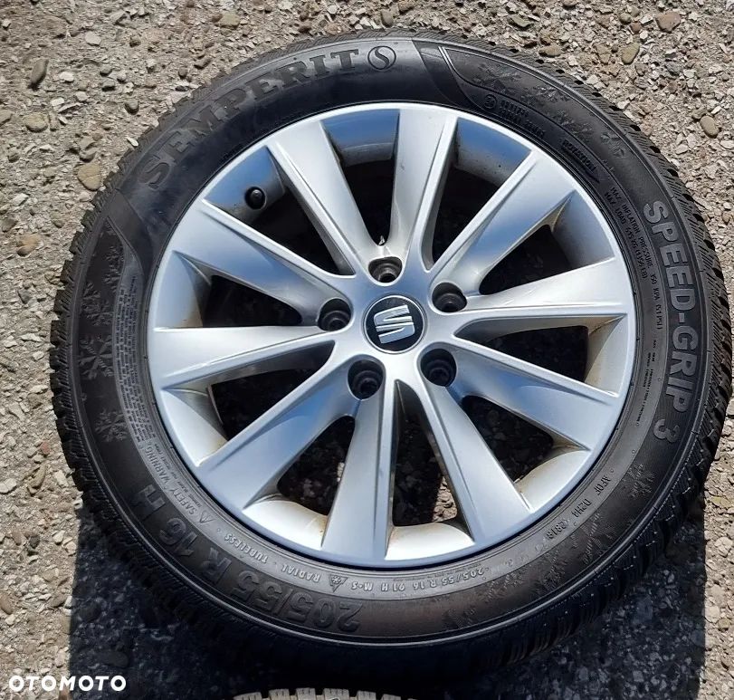 4x koła opony felgi zima Seat Leon FR Ateca VW Audi Skoda Semperit Speed-Grip 2 205/55/16 205/55R16 5x112 - 4