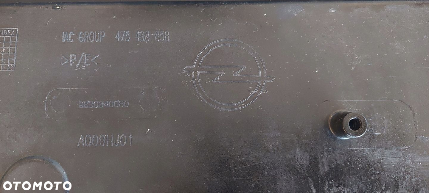 OPEL CORSA F GS-LINE ZDERZAK PRZÓD OSŁONA DOLNA 9830340080 - 10