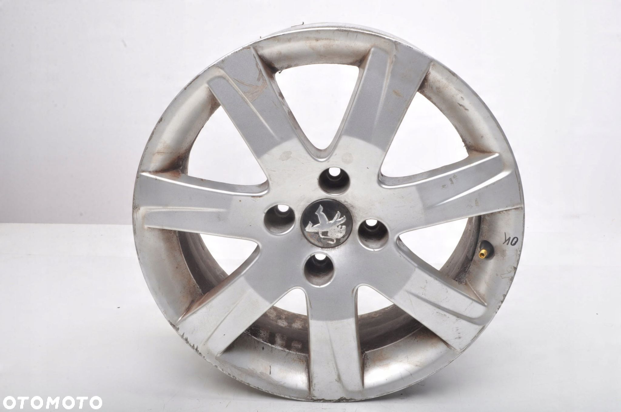 PEUGEOT 308 FELGA ALUMINIOWA R16" 7J 4X108 ET32 9673708077 - 1