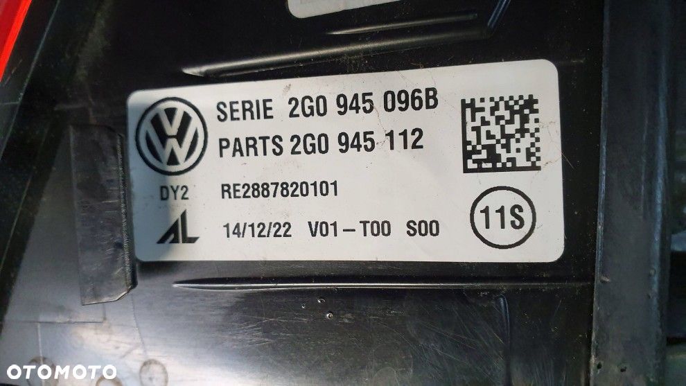VW POLO VI 2G0 PRAWA TYLNA LAMPA ORYGINAŁ 2G0945096B - 8