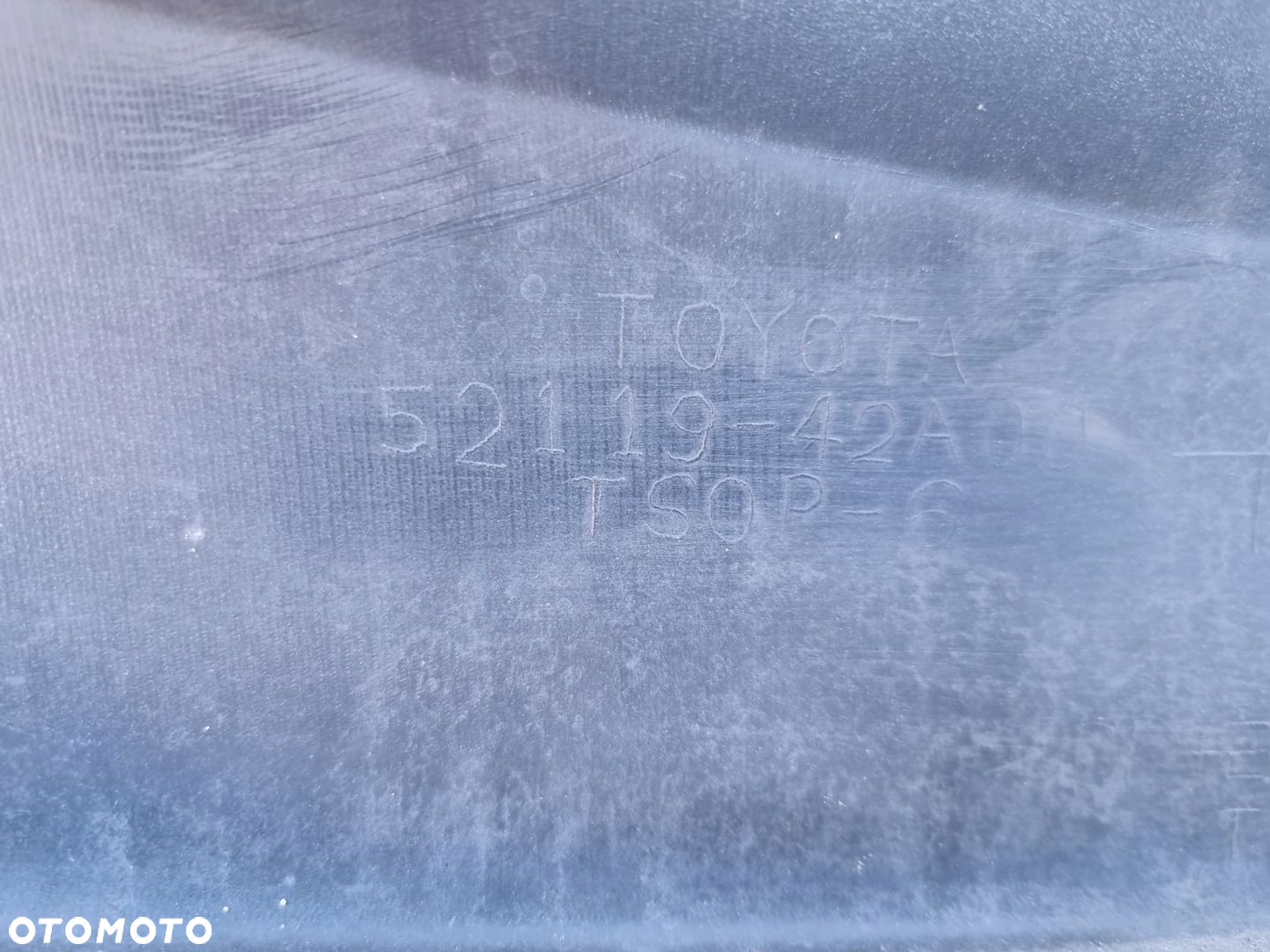 toyota rav4 rav 4 12- lift zderzak przód oryginał - 6
