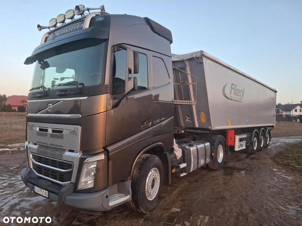 Volvo fh4 540 fh16 750 zestaw z wywrotką - 4